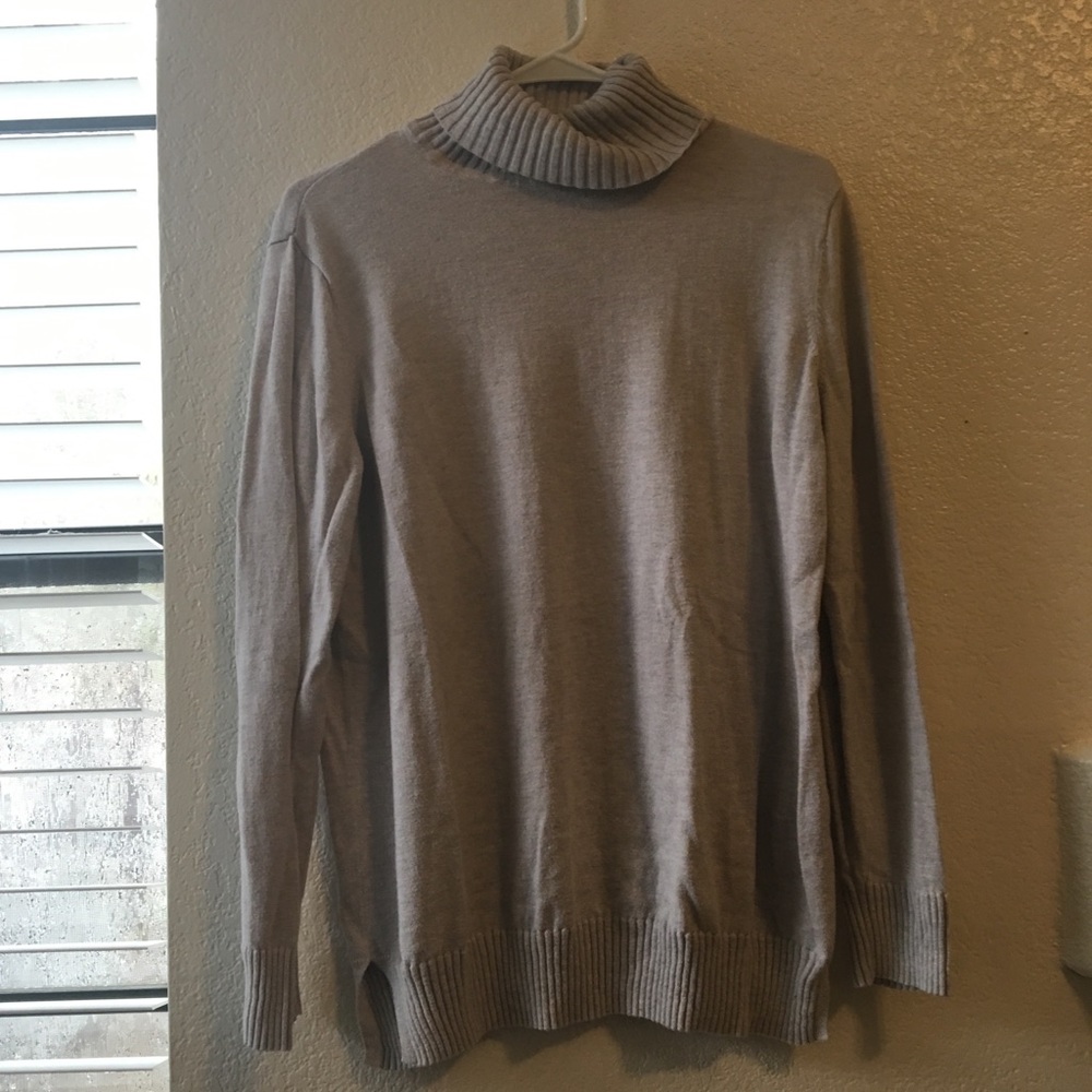 Cream Turtleneck